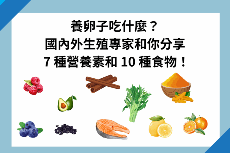 養卵子吃什麼