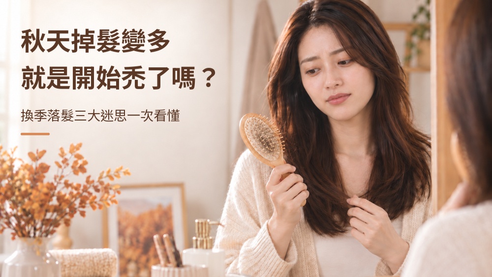 秋天真的比較會掉髮嗎？研究揭開季節性落髮三大迷思