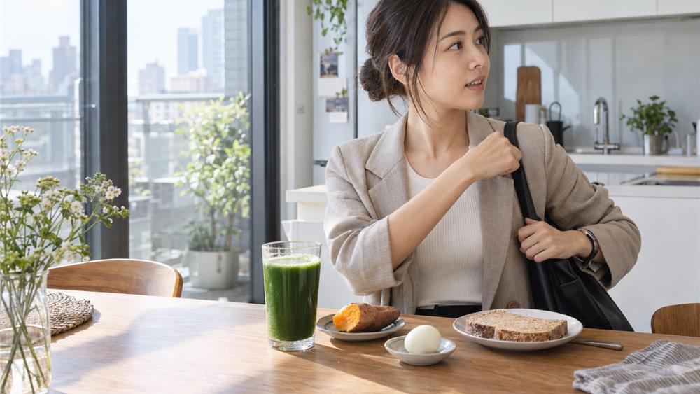 青汁可以當早餐嗎？少了這3樣：早上還是容易餓